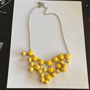 Yellow Beaded Necklace